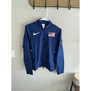 Nike Pro Elite Team USA 2023 Jacket Women’s Size Medium Navy AO8840-492